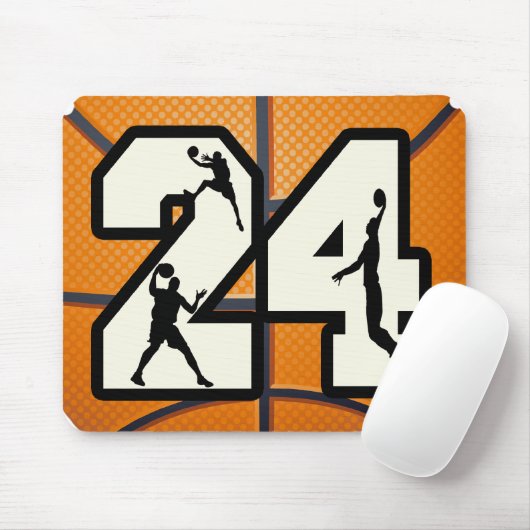 Basketball der Nr.-24 Mousepad (Mit Mouse)