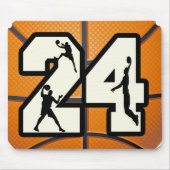 Basketball der Nr.-24 Mousepad (Vorne)