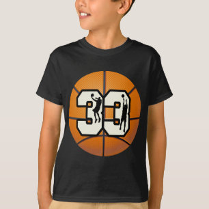 Basketball der Nr.-33 T-Shirt