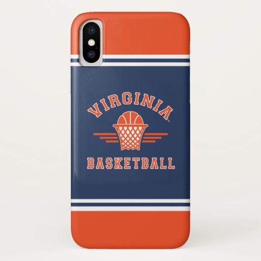Basketball des Virginia-Kavalier-Logo-| Case-Mate iPhone Hülle (Rückseite)