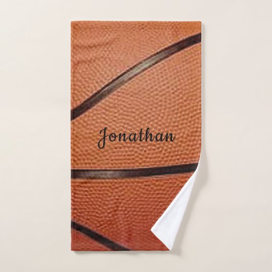 Basketball Design Badetuch Set (Handtuch)