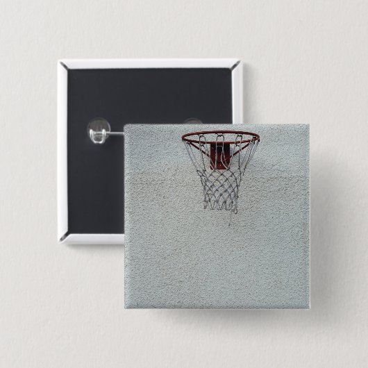 Basketball-Design Button (Vorne & Hinten)