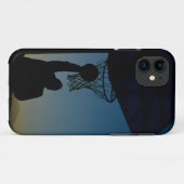 Basketball-Design Case-Mate iPhone Hülle (Rückseite (Horizontal))