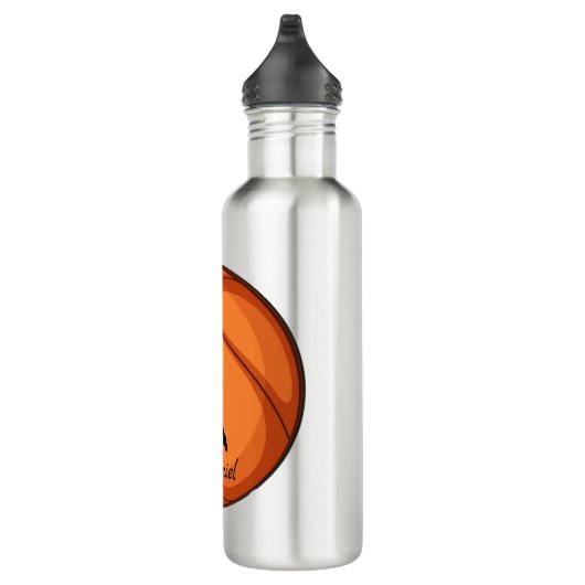 Basketball-Design Edelstahlflasche (Rechts)