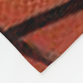 Basketball Design Fleece Blanket (Ecke)