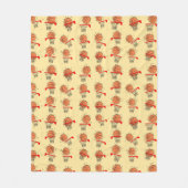 Basketball-Design Fleecedecke (Vorderseite)