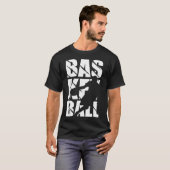 Basketball Design For Basketball Player And Basket T-Shirt (Vorne ganz)