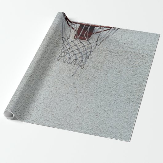 Basketball-Design Geschenkpapier (Ungerollt)