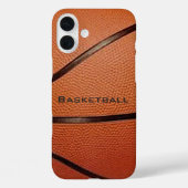 Basketball Design iPhone Case (Rückseite)