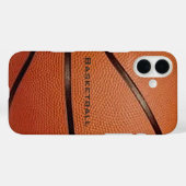 Basketball Design iPhone Case (Rückseite (Horizontal))