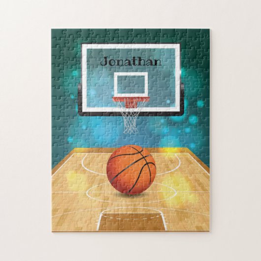 Basketball Design Jigsaw Puzzle (Vertikal)
