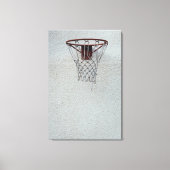 Basketball-Design Leinwanddruck (Vorderseite)