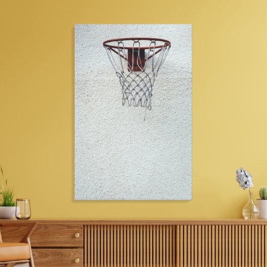 Basketball-Design Leinwanddruck (Insitu (Wohnzimmer))