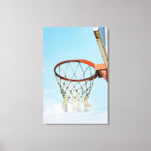 Basketball-Design Leinwanddruck
