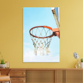 Basketball-Design Leinwanddruck (Insitu (Wohnzimmer))