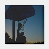 Basketball-Design Magnet (Vorne)