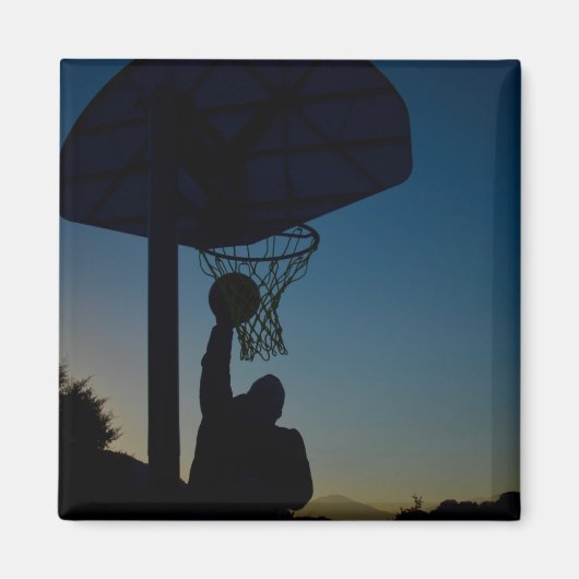 Basketball-Design Magnet (Vorne)