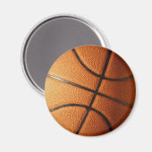 Basketball-Design Magnet (Vorderseite/Rückseite)
