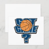 Basketball-Design mit Spiel-Elementen (Vorne/Hinten)
