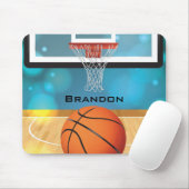 Basketball Design Mousepad (Mit Mouse)