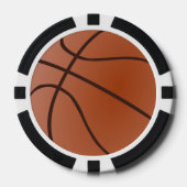Basketball Design Poker Chips (Vorderseite)