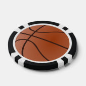 Basketball Design Poker Chips (Einzeln)