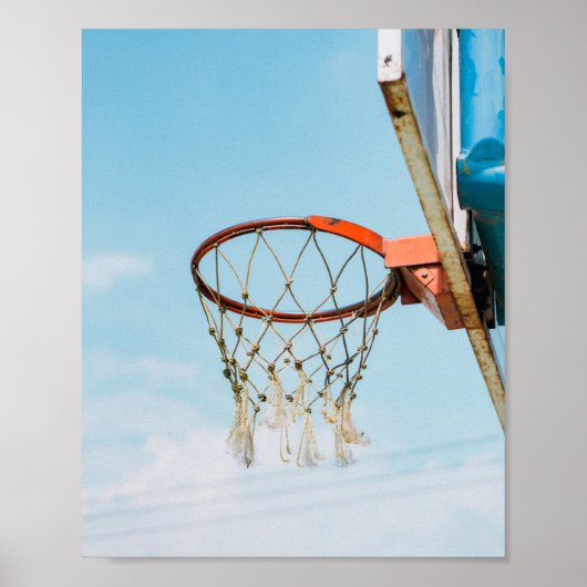 Basketball-Design Poster (Vorne)