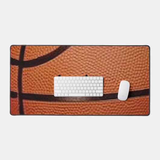 Basketball-Design-Schreibtisch Mat Schreibtischunterlage (Tastatur & Maus)