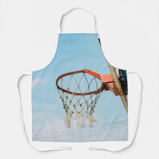 Basketball-Design Schürze (Vorderseite)