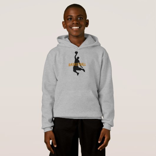 Basketball Design Shirt Hoodie (Vorne ganz)