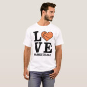 Basketball-Design T-Shirt (Vorne ganz)
