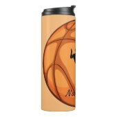 Basketball Design Thermal Tumbler Thermosbecher (Nach links gedreht)