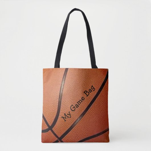 Basketball Design Toag Tasche (Vorderseite)