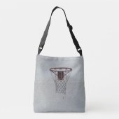 Basketball-Design Tragetaschen Mit Langen Trägern (Rückseite)