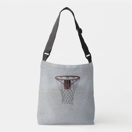Basketball-Design Tragetaschen Mit Langen Trägern (Vorderseite)
