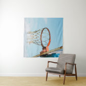 Basketball-Design Wandteppich (Beispiel (Horizontal))