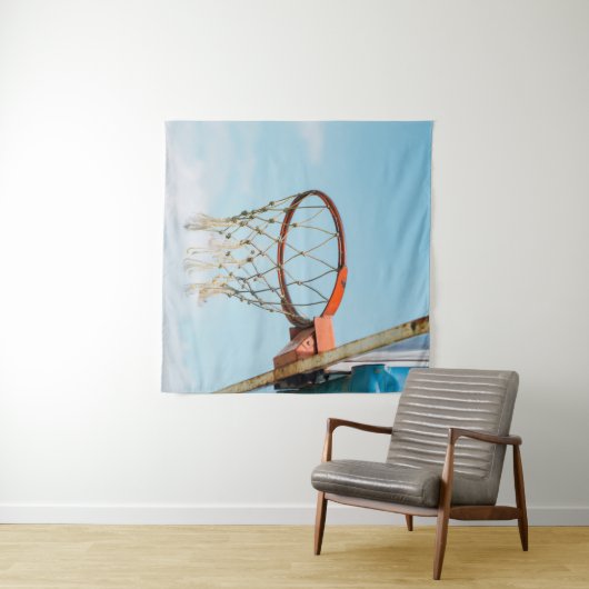 Basketball-Design Wandteppich (Beispiel (Horizontal))