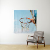 Basketball-Design Wandteppich (Beispiel)