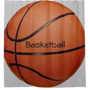 Basketball-Designduschvorhang Duschvorhang