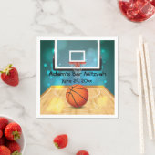 Basketball Designpapier Napkins Serviette (Beispiel)