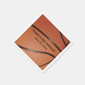 Basketball Designpapier Napkins Serviette (Ecke)