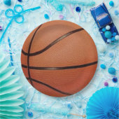 Basketball-Designpapier-Party-Platte Pappteller (Party)
