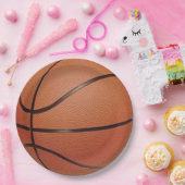 Basketball-Designpapier-Party-Platte Pappteller (Party)