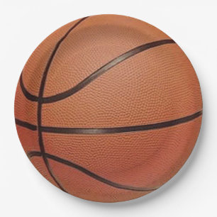 Basketball-Designpapier-Party-Platte Pappteller