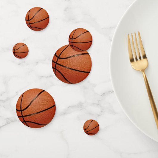 Basketball-Designtisch Confetti Konfetti (Gruppe)