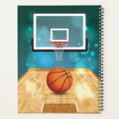 Basketball-Designwoche/Monatsplaner Planer (Rückseite)