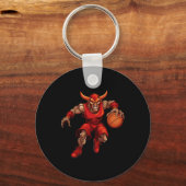 Basketball Devil Schlüsselanhänger (Vorderseite)