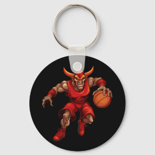 Basketball Devil Schlüsselanhänger