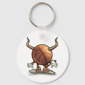 Basketball Devil Schlüsselanhänger (Vorderseite)