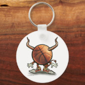 Basketball Devil Schlüsselanhänger (Vorderseite)
